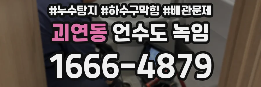 괴연동 언수도 녹임
