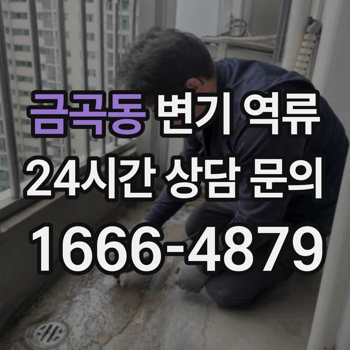 금곡동 변기 역류
