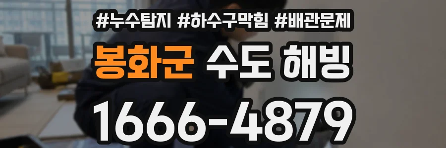 봉화군 수도 해빙