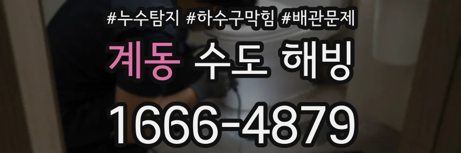 계동 수도 해빙