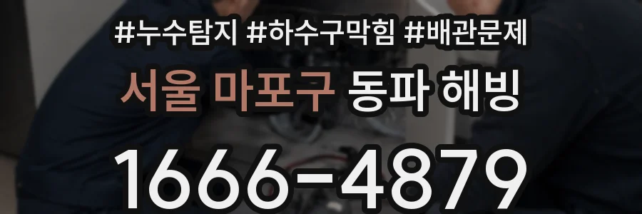 서울 마포구 동파 해빙