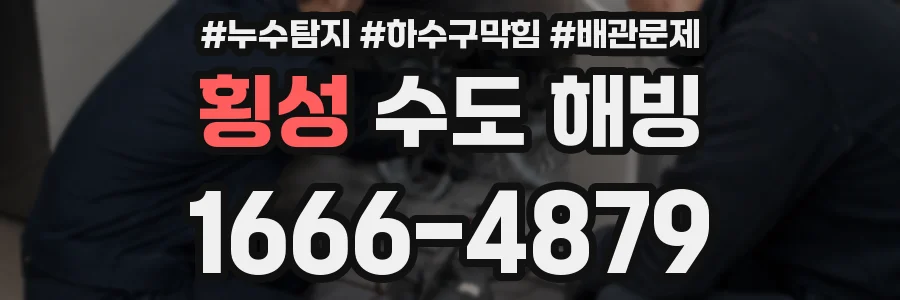 횡성 수도 해빙