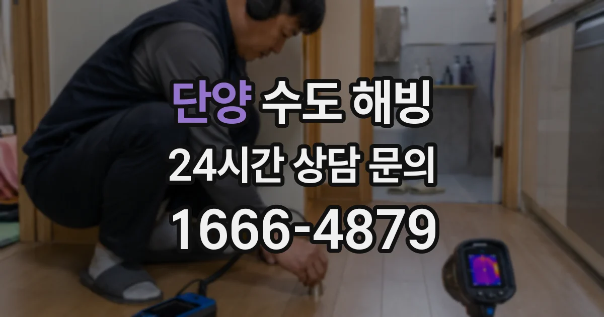 단양 수도 해빙