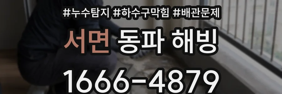 서면 동파 해빙