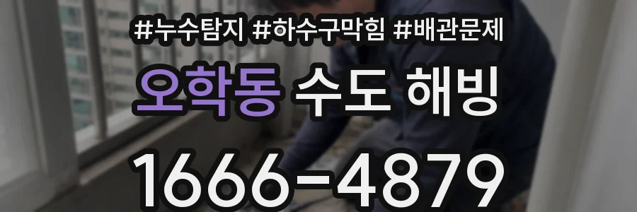 오학동 수도 해빙