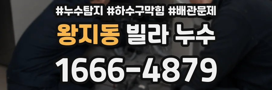 왕지동 빌라 누수