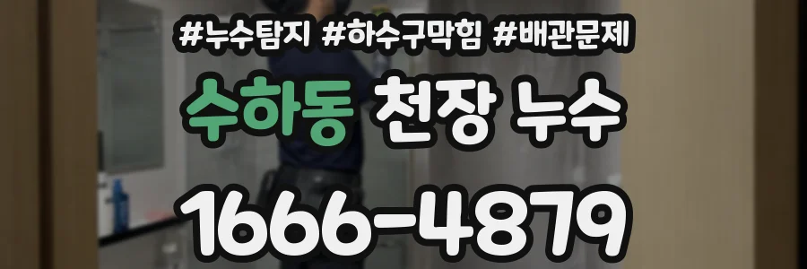 수하동 천장 누수