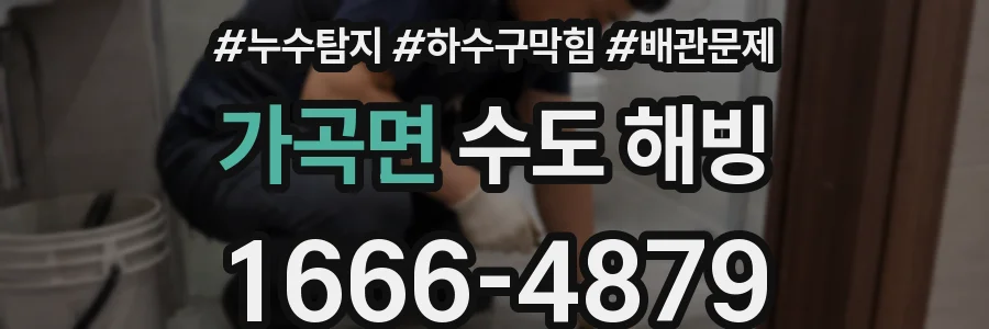 가곡면 수도 해빙