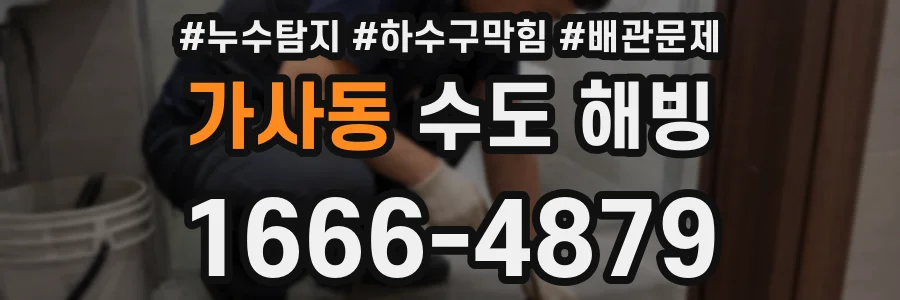 가사동 수도 해빙
