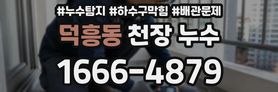 덕흥동 천장 누수