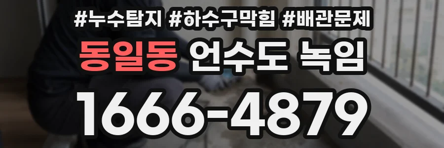 동일동 언수도 녹임