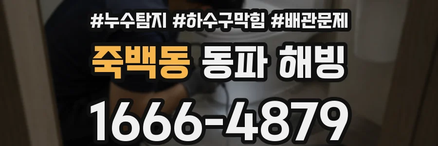죽백동 동파 해빙