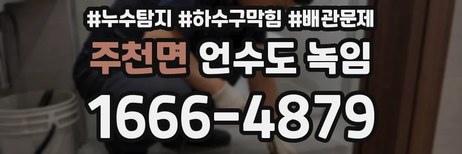 주천면 언수도 녹임