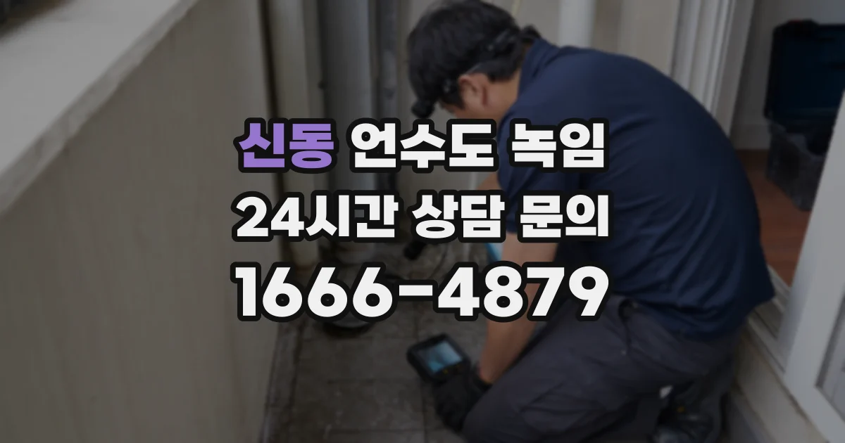 신동 언수도 녹임