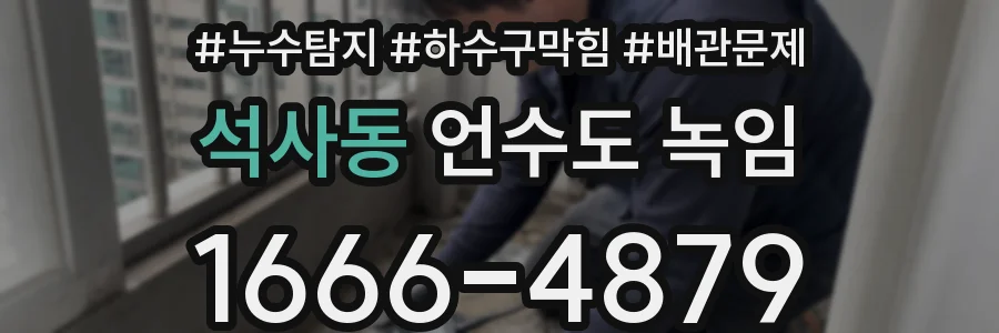 석사동 언수도 녹임