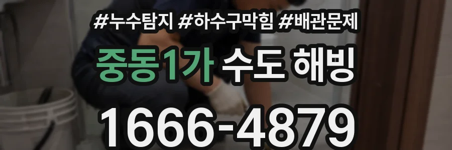 중동1가 수도 해빙