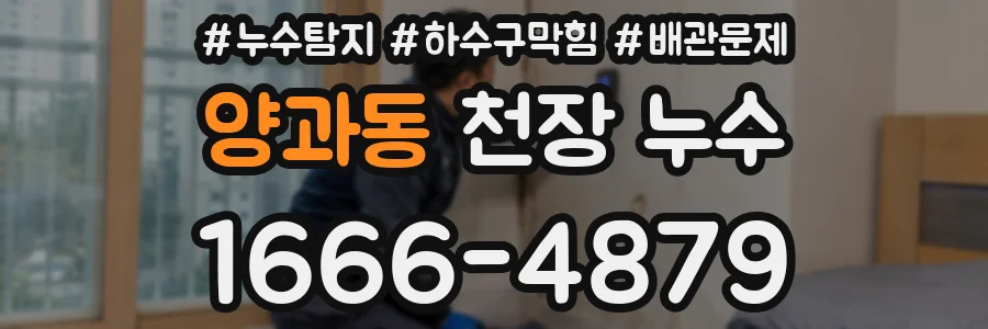 양과동 천장 누수