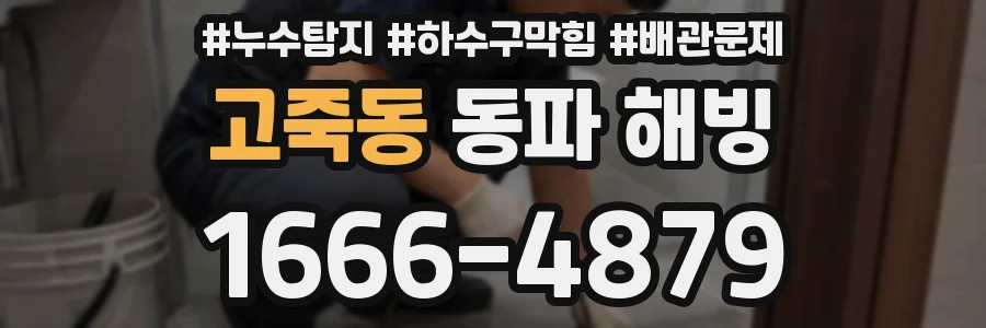 고죽동 동파 해빙