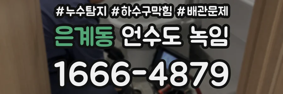 은계동 언수도 녹임