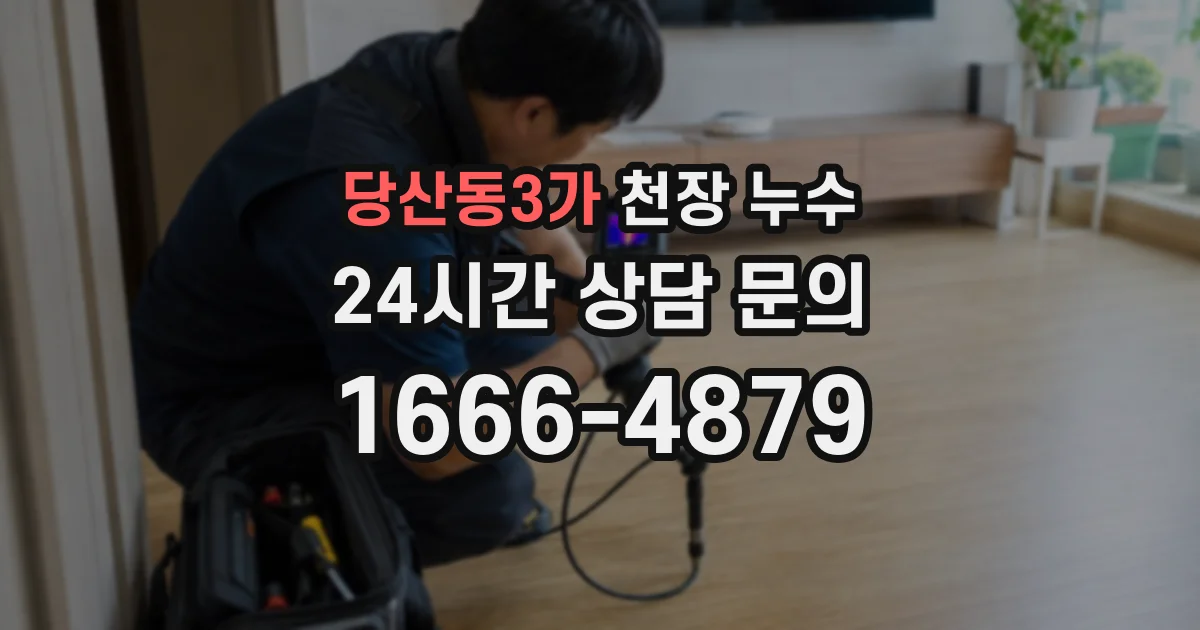 당산동3가 천장 누수