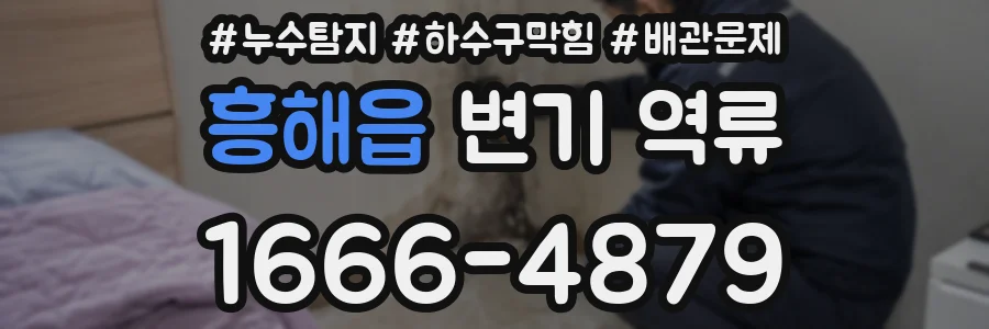 흥해읍 변기 역류