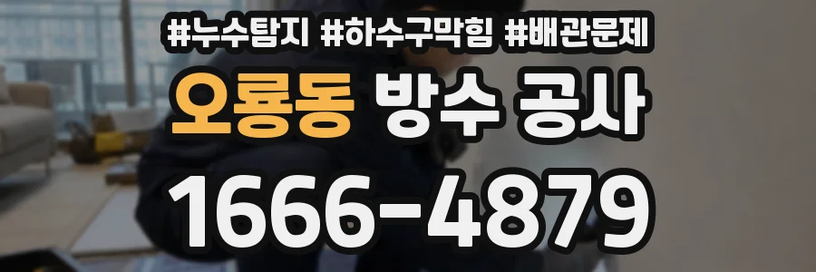 오룡동 방수 공사