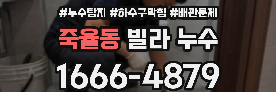 죽율동 빌라 누수