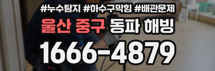울산 중구 동파 해빙