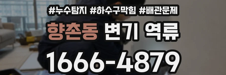 향촌동 변기 역류