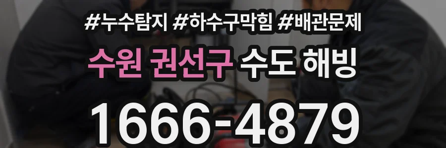 수원 권선구 수도 해빙