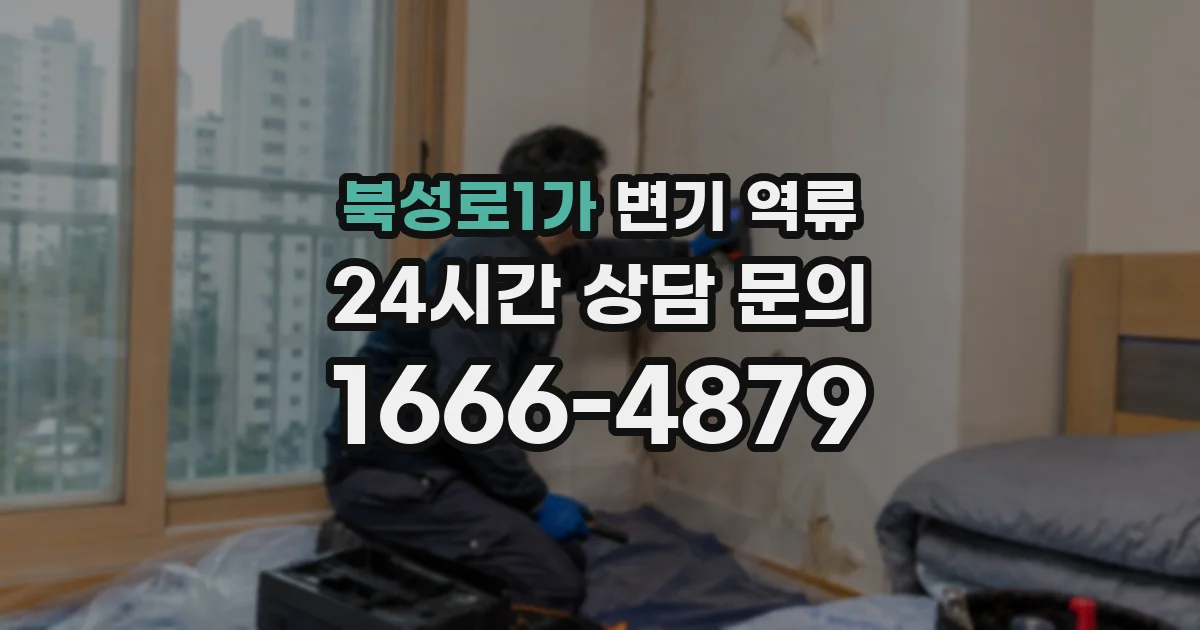 북성로1가 변기 역류