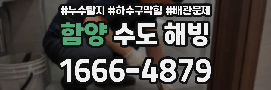 함양 수도 해빙