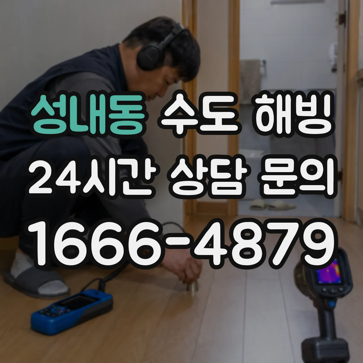 성내동 수도 해빙