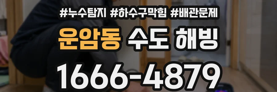운암동 수도 해빙