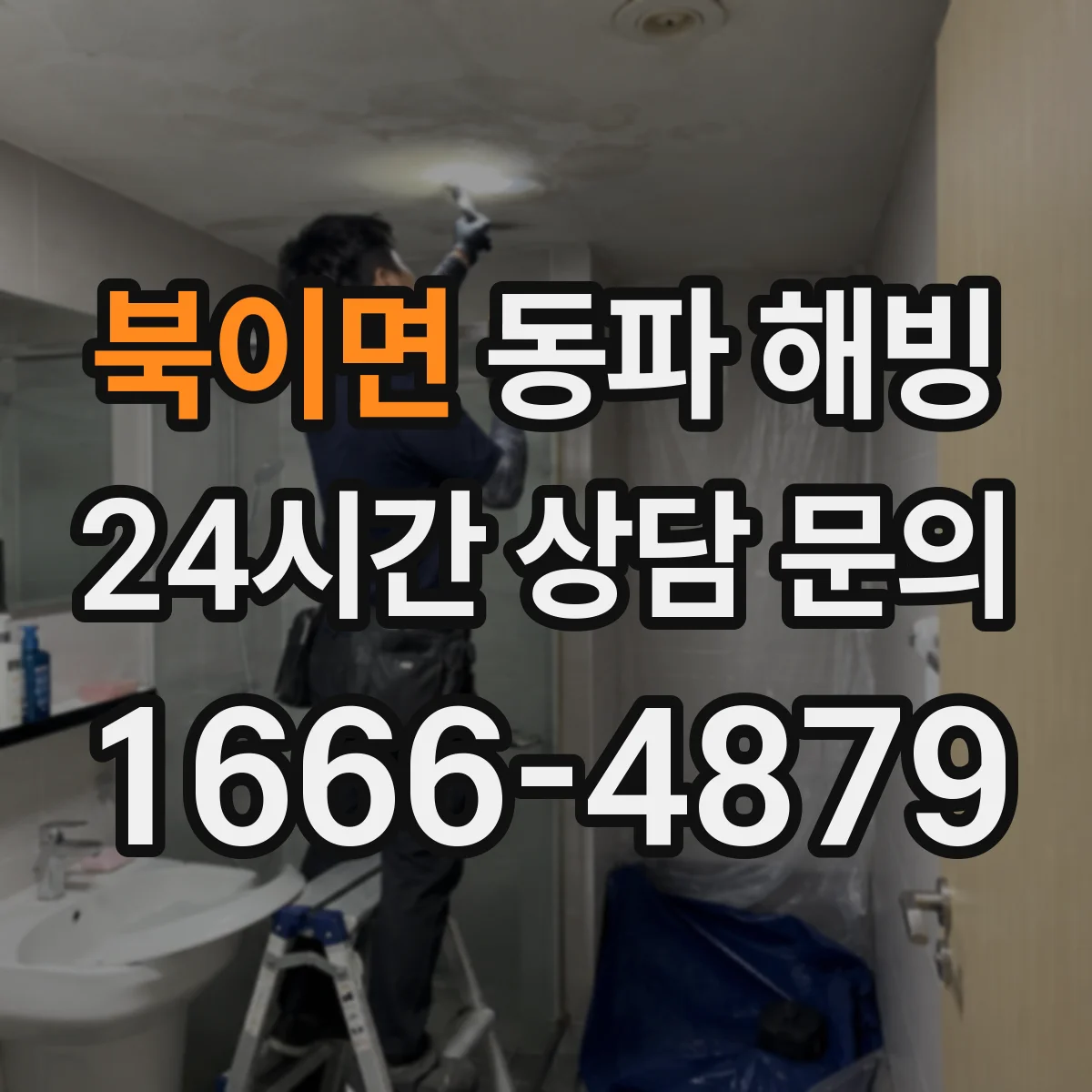 북이면 동파 해빙