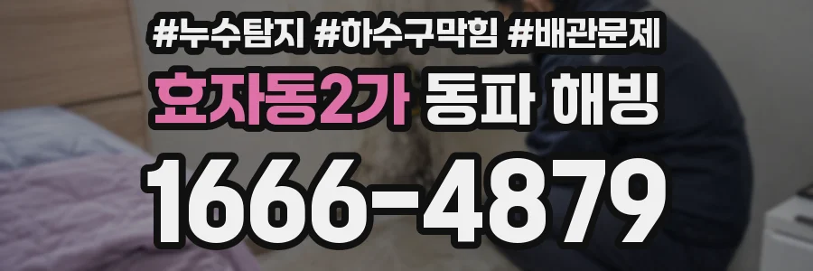 효자동2가 동파 해빙