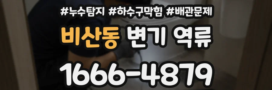 비산동 변기 역류