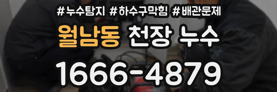 월남동 천장 누수