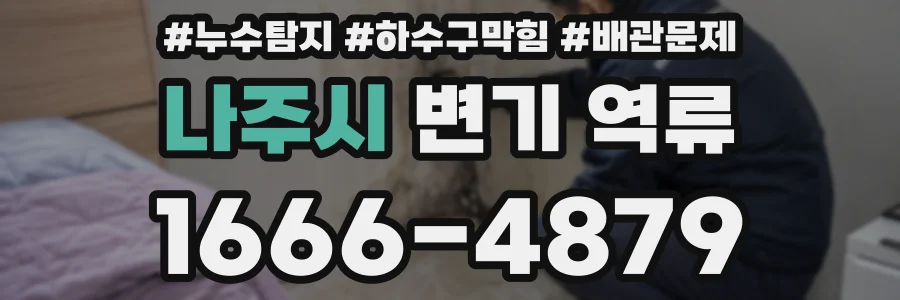 나주시 변기 역류