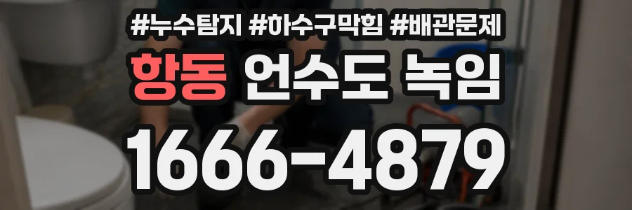 항동 언수도 녹임