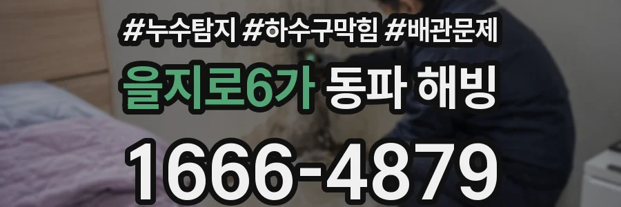 을지로6가 동파 해빙