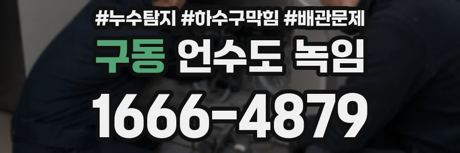 구동 언수도 녹임