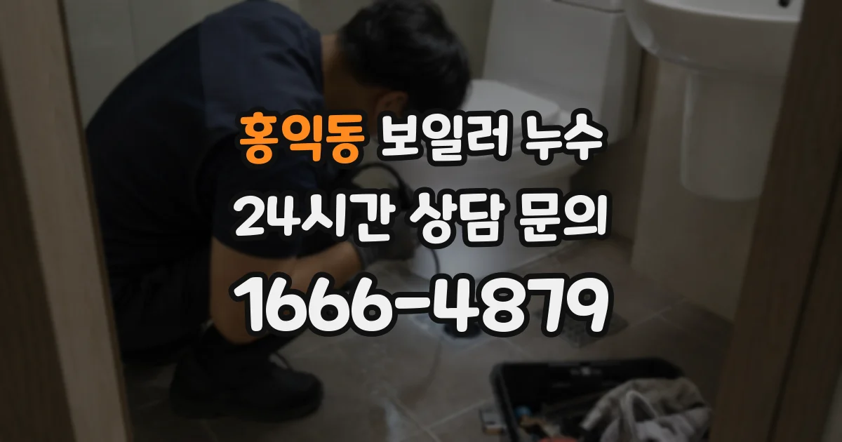 홍익동 보일러 누수