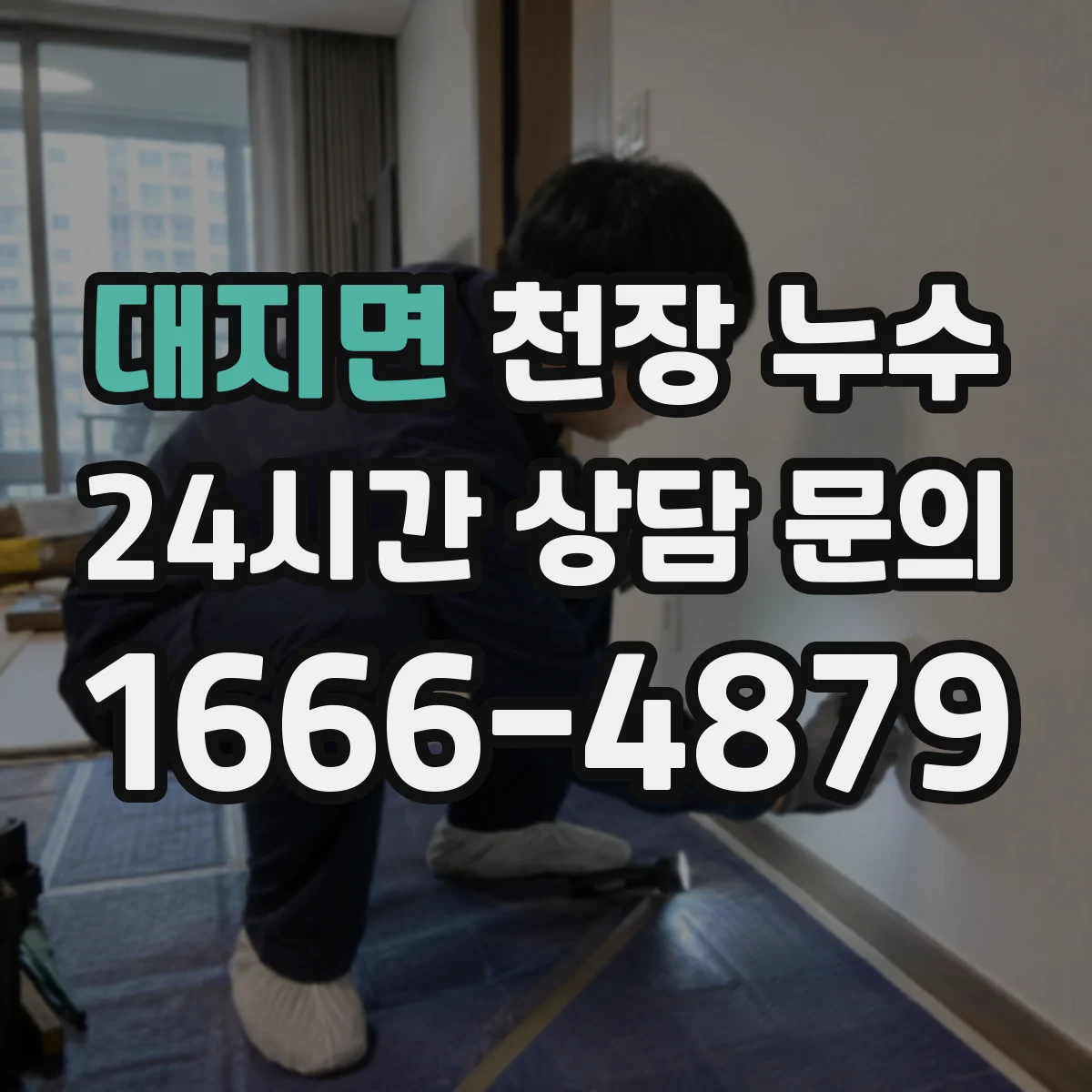 대지면 천장 누수