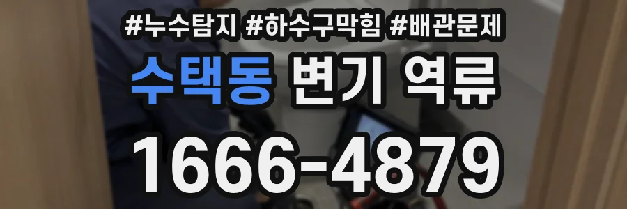 수택동 변기 역류