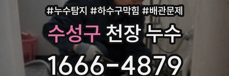 수성구 천장 누수