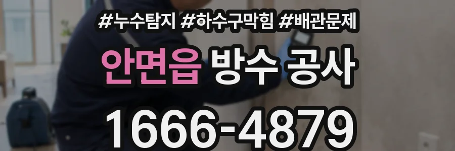 안면읍 방수 공사