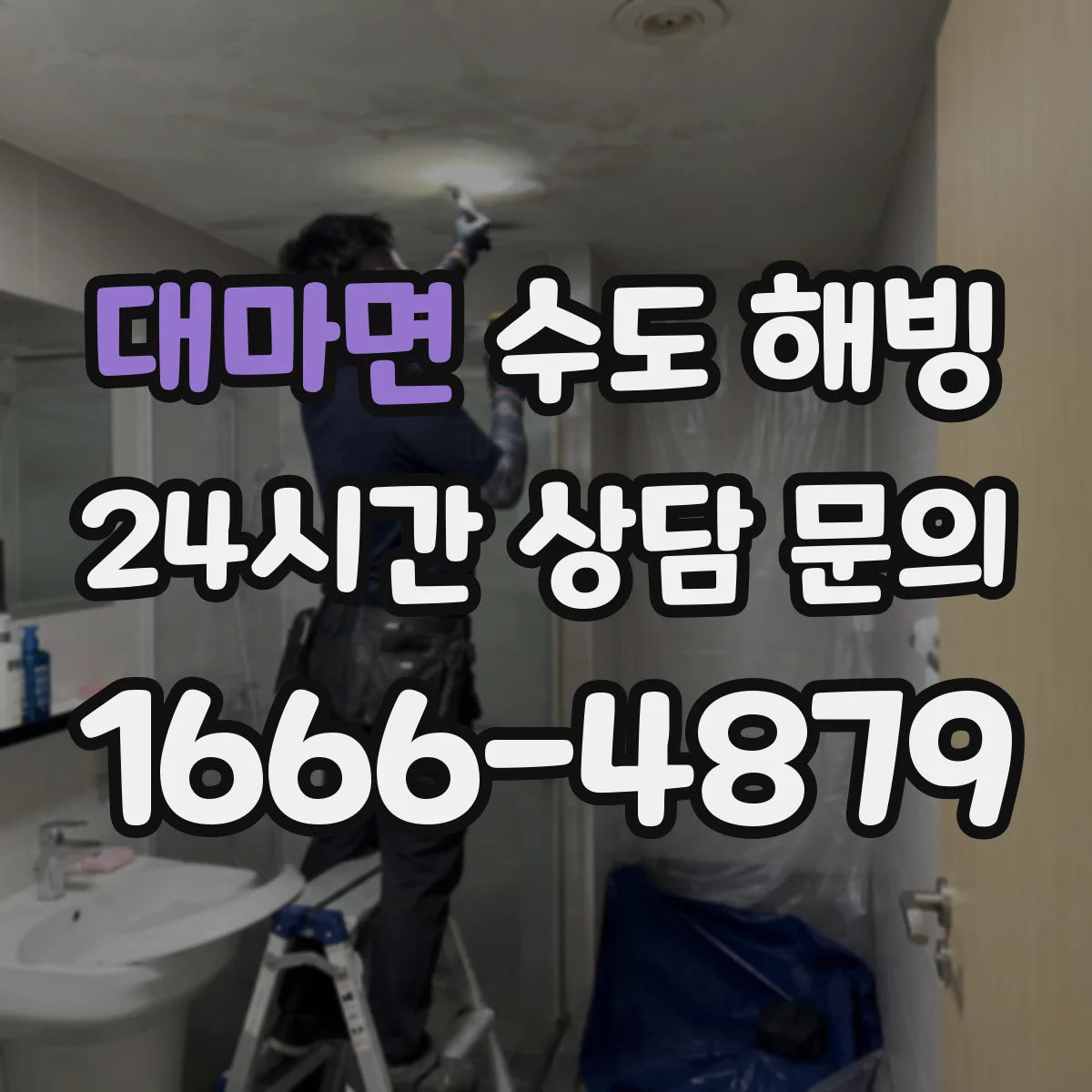 대마면 수도 해빙