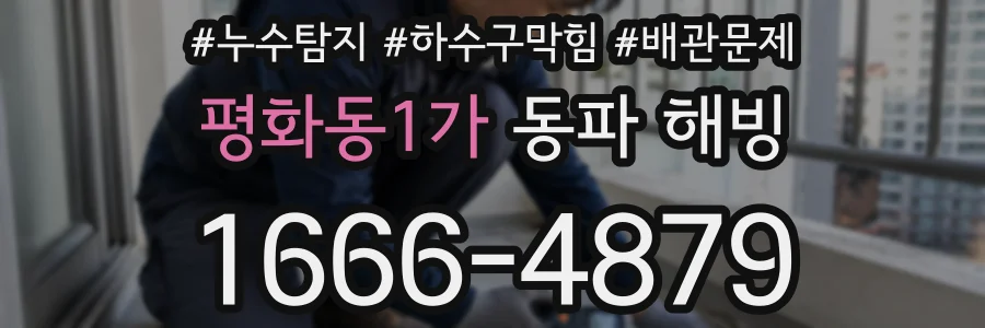 평화동1가 동파 해빙