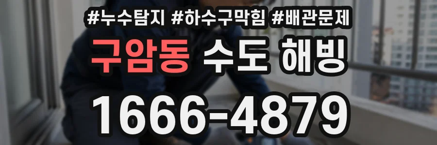 구암동 수도 해빙
